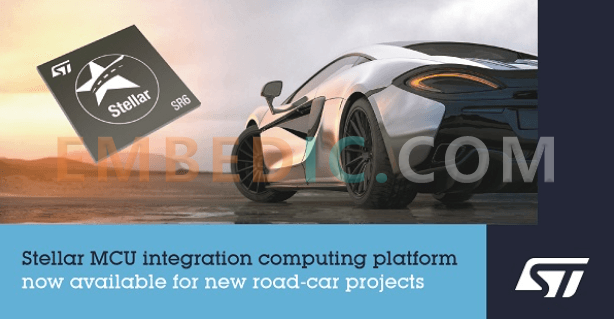 STMicroelectronics Delivers First Stellar Advanced Automotive Microcontrollers for New Roadster Program